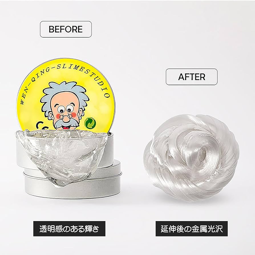 Amazon.co.jp: Hand Gum Slime Slime 1pc Hand Gum Clear Sinking